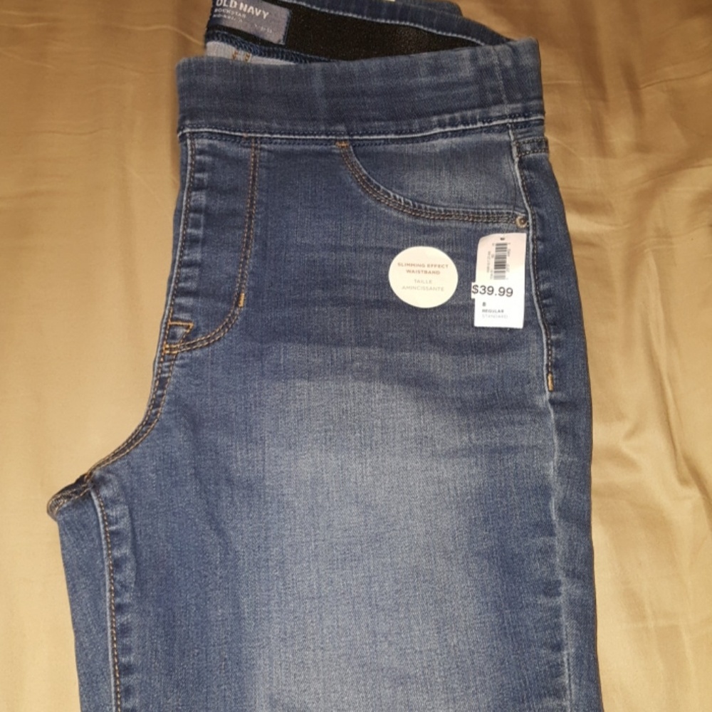 *NWT* Old Navy Mid-Rise Rockstar jeggings